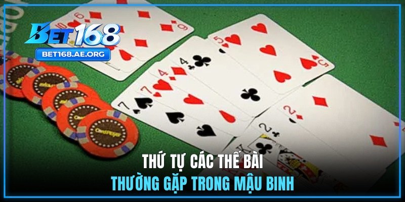 Thế Bài Thường Gặp Trong Mậu Binh Và Cách Xếp Hiệu Quả 1 Thứ tự các thế bài thường gặp trong Mậu Binh